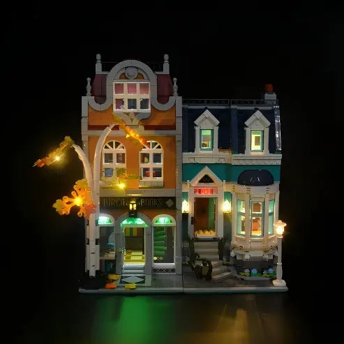LEGO 10270 Boghandel Spejl Akryl Display Case - Støvtæt Udstillingsmontre