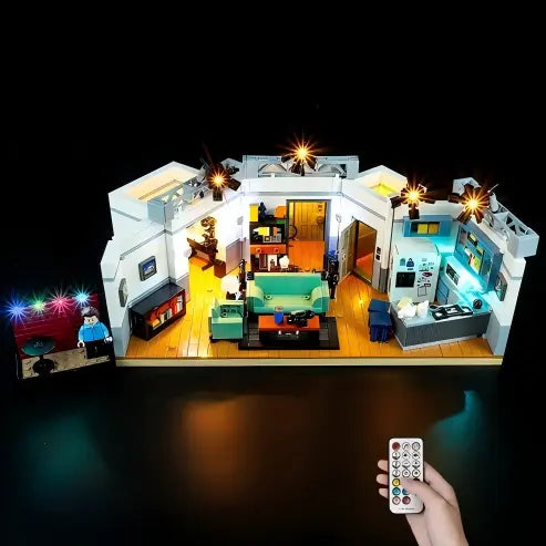 LEGO 21328 Seinfeld Estuche de Exhibición Acrílico Espejo - Vitrina a Prueba de Polvo