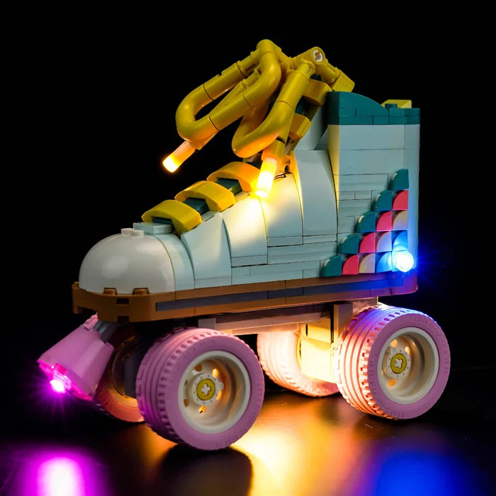 LEGO 31148 Retro Roller Skate Spiegel Acryl Vitrine - Staubdichte Ausstellung