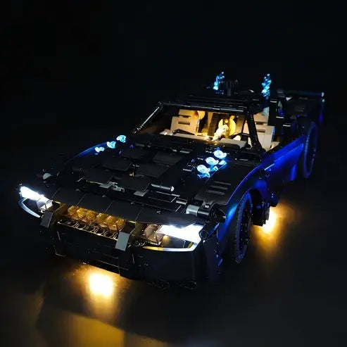 LEGO 42127 The Batman - Batmobile Mirror Acrylic Display Case - Dustproof Showcase