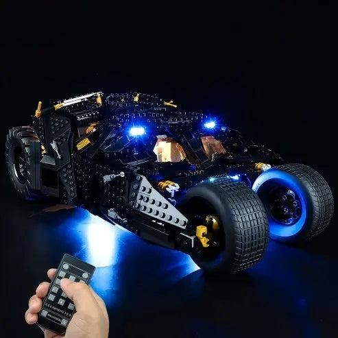 LEGO 76240 Batmobile Tumbler Mirror Acrylic Display Case - Dustproof Showcase