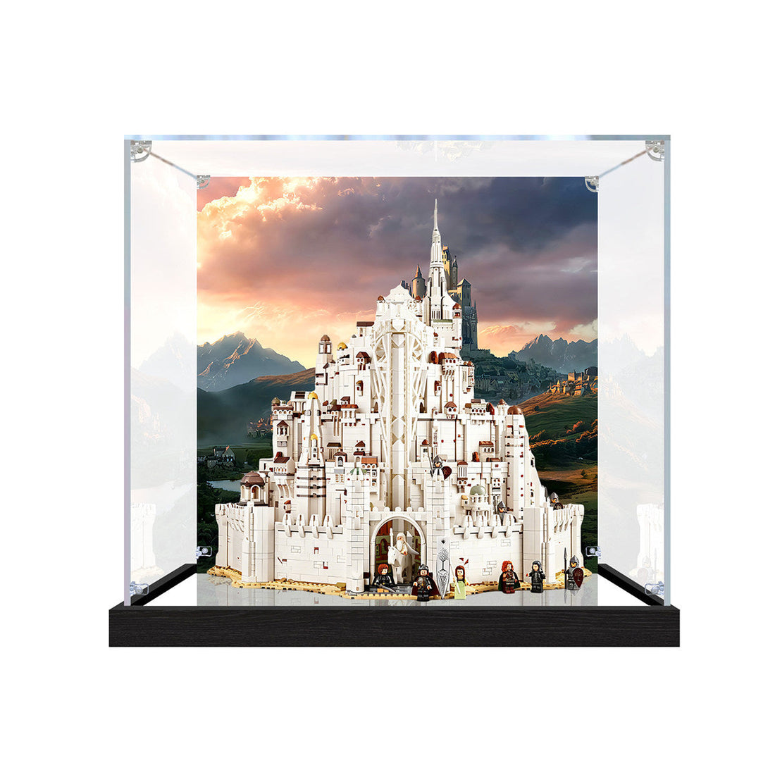The Ultimate Display Solution for LEGO 11377 Minas Tirith: Premium Quality, Half the Price - Scoparius case