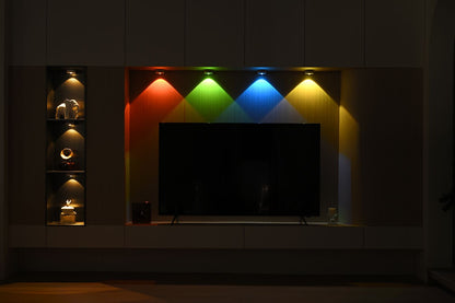 Remote-controlled lighting module