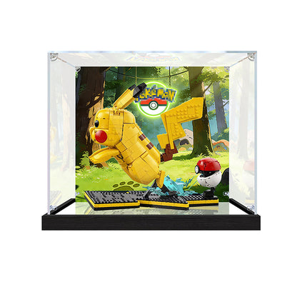 Acrylic Display Case for LEGO 72152, with Themed Printed Background & Dustproof Box