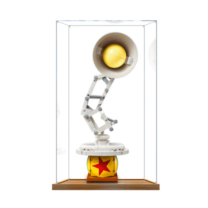 LEGO 21357 Disney Pixar Luxo Jr. Spejl Akryl Display Case - Støvtæt Showcase
