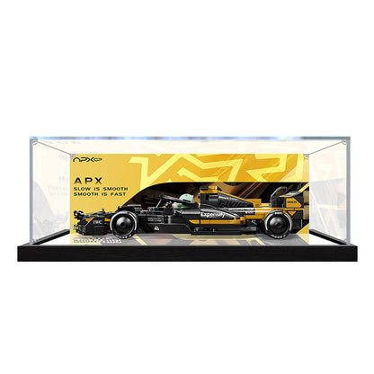 Acrylic Display Case for LEGO 77252, with Themed Printed Background & Dustproof Box