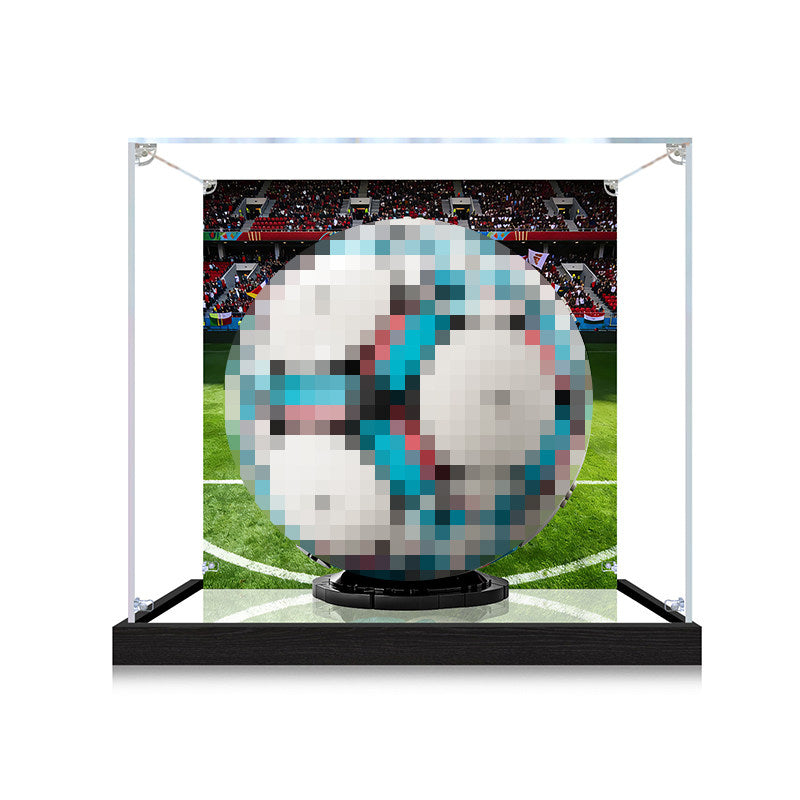 Acrylic Display Case for LEGO 43019, with Themed Printed Background & Dustproof Box