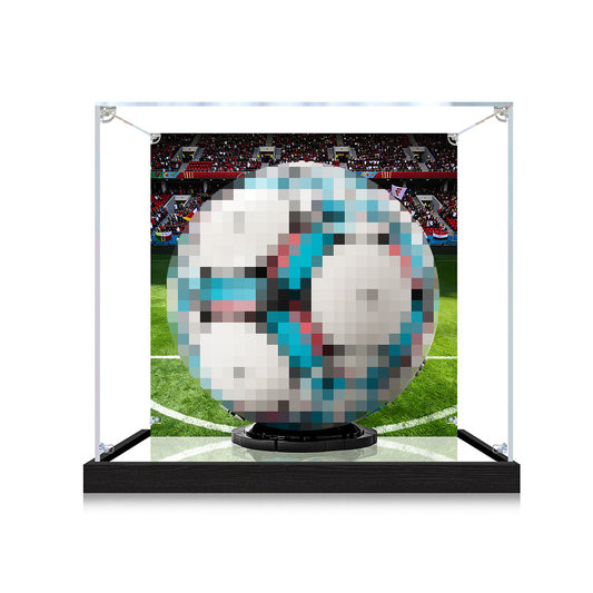 Acrylic Display Case for LEGO 43019, with Themed Printed Background & Dustproof Box