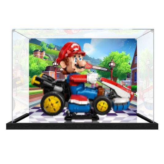 Acrylic Display Case for LEGO 72037, with Themed Printed Background & Dustproof Box
