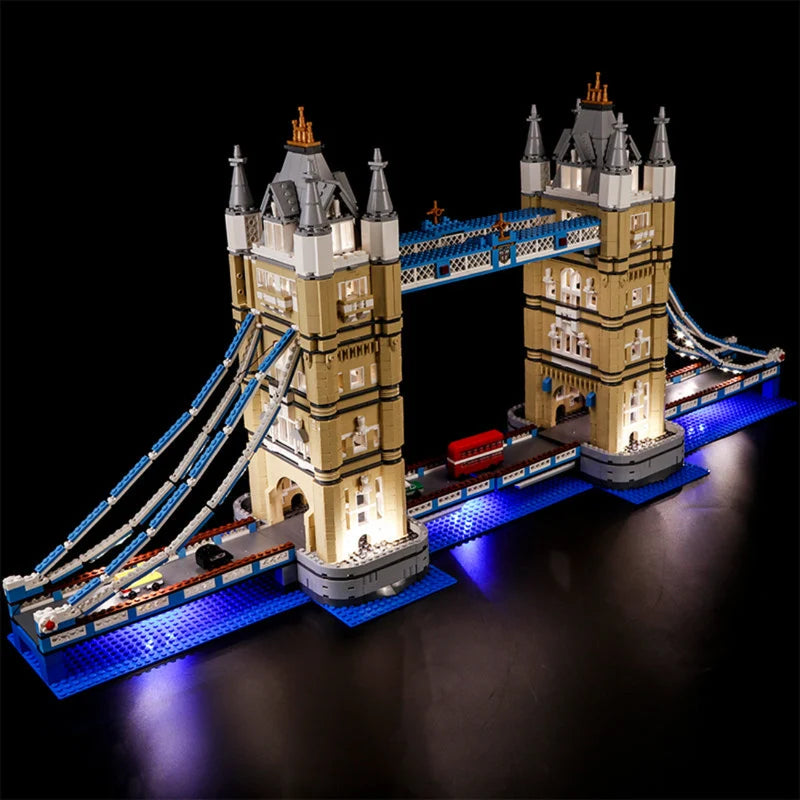 LEGO 10214 Tower Bridge Espelho Vitrine de Exibição em Acrílico - Vitrine à Prova de Poeira