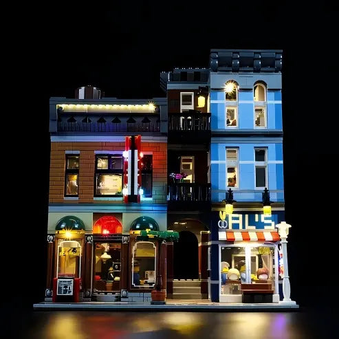 LEGO 10246 Detective's Office Mirror Acrylic Display Case - Dustproof Showcase