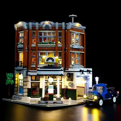LEGO 10264 Corner Garage Mirror Acrylic Display Case - Dustproof Showcase