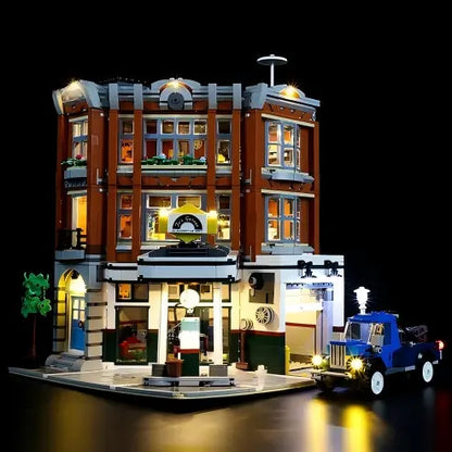 LEGO 10264 Corner Garage Mirror Acrylic Display Case - Dustproof Showcase