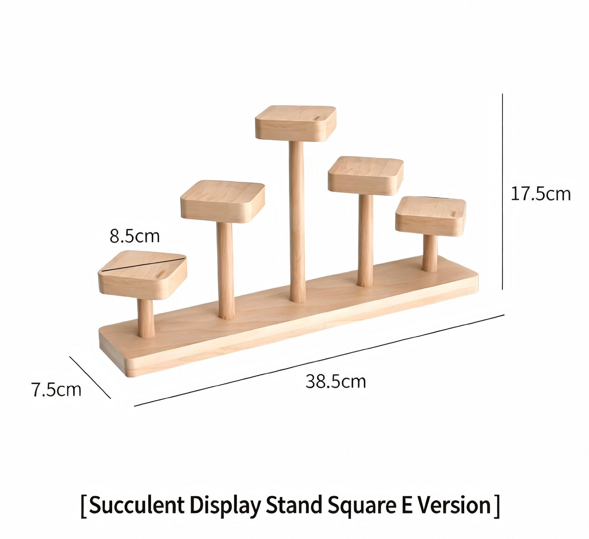 Over 70 styles of personalized display stands—modern solid wood (simple snap-fit DIY assembly) - Scoparius case