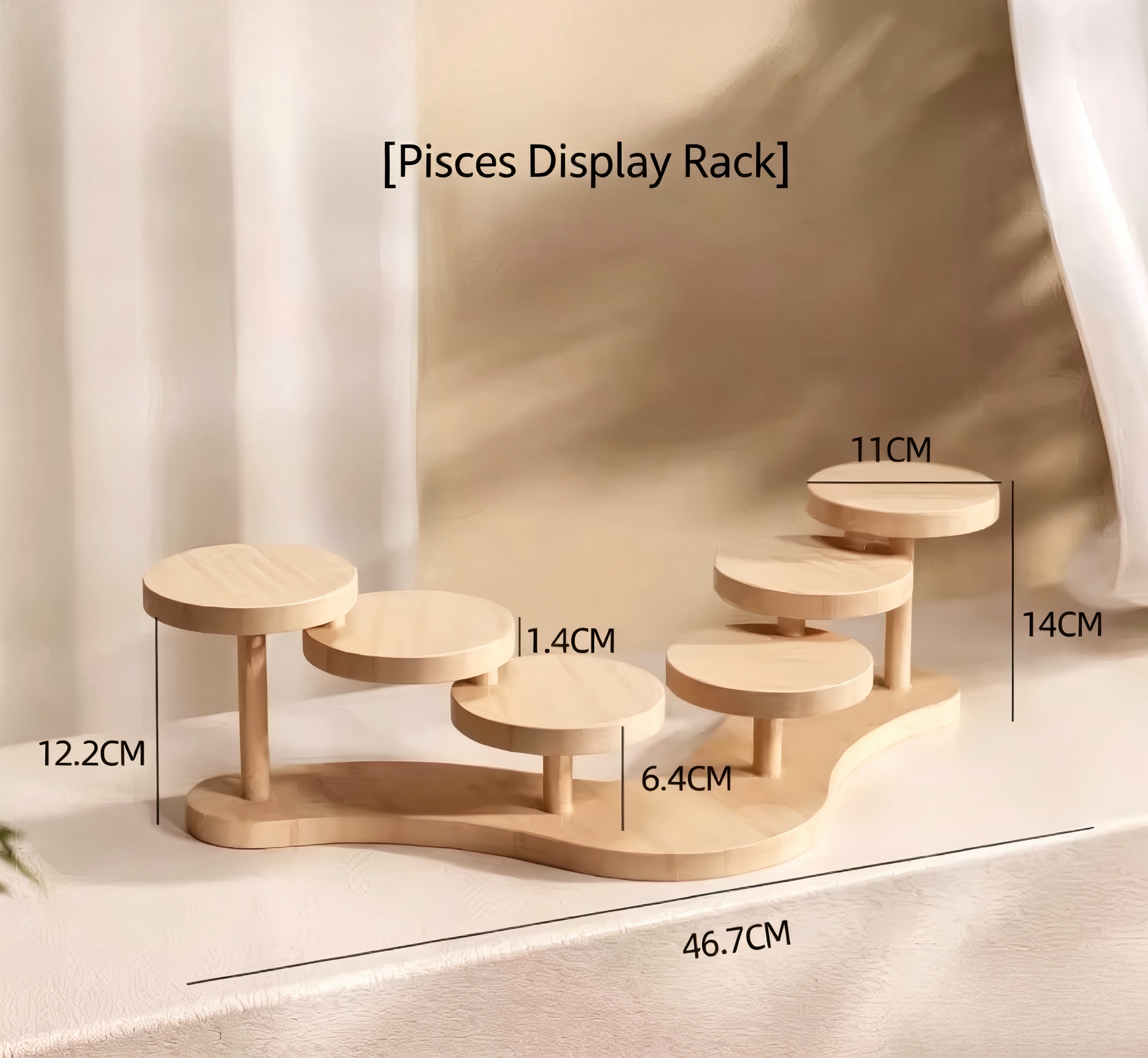 Over 70 styles of personalized display stands—modern solid wood (simple snap-fit DIY assembly) - Scoparius case