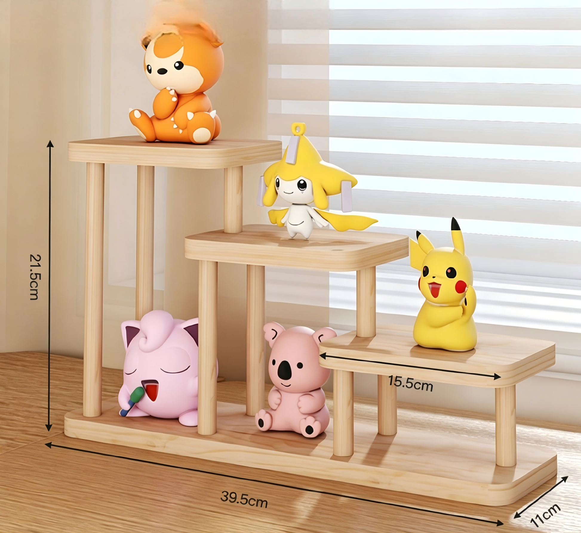 Over 70 styles of personalized display stands—modern solid wood (simple snap-fit DIY assembly) - Scoparius case