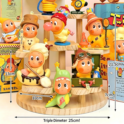 Over 70 styles of personalized display stands—modern solid wood (simple snap-fit DIY assembly) - Scoparius case