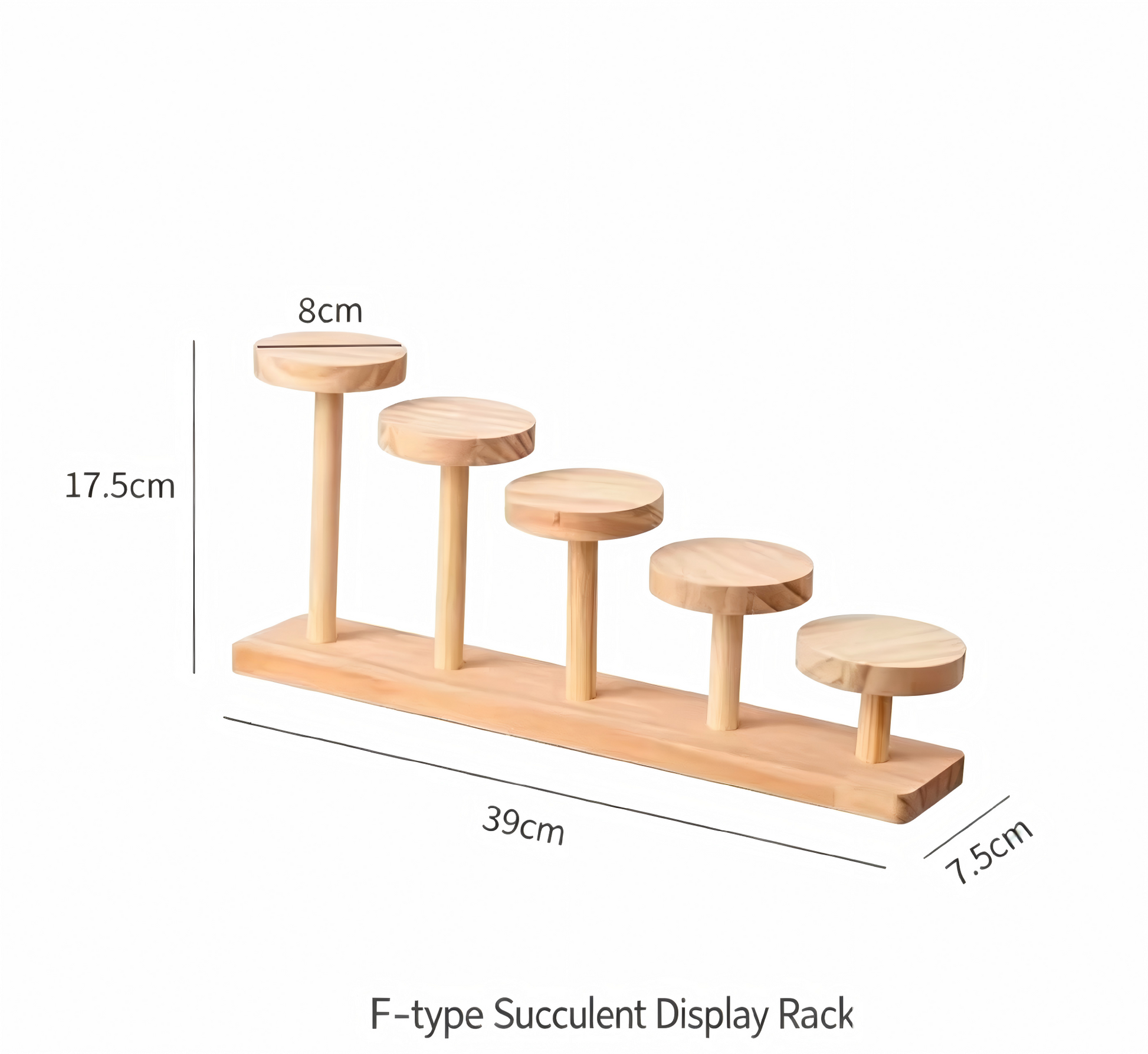 Over 70 styles of personalized display stands—modern solid wood (simple snap-fit DIY assembly) - Scoparius case