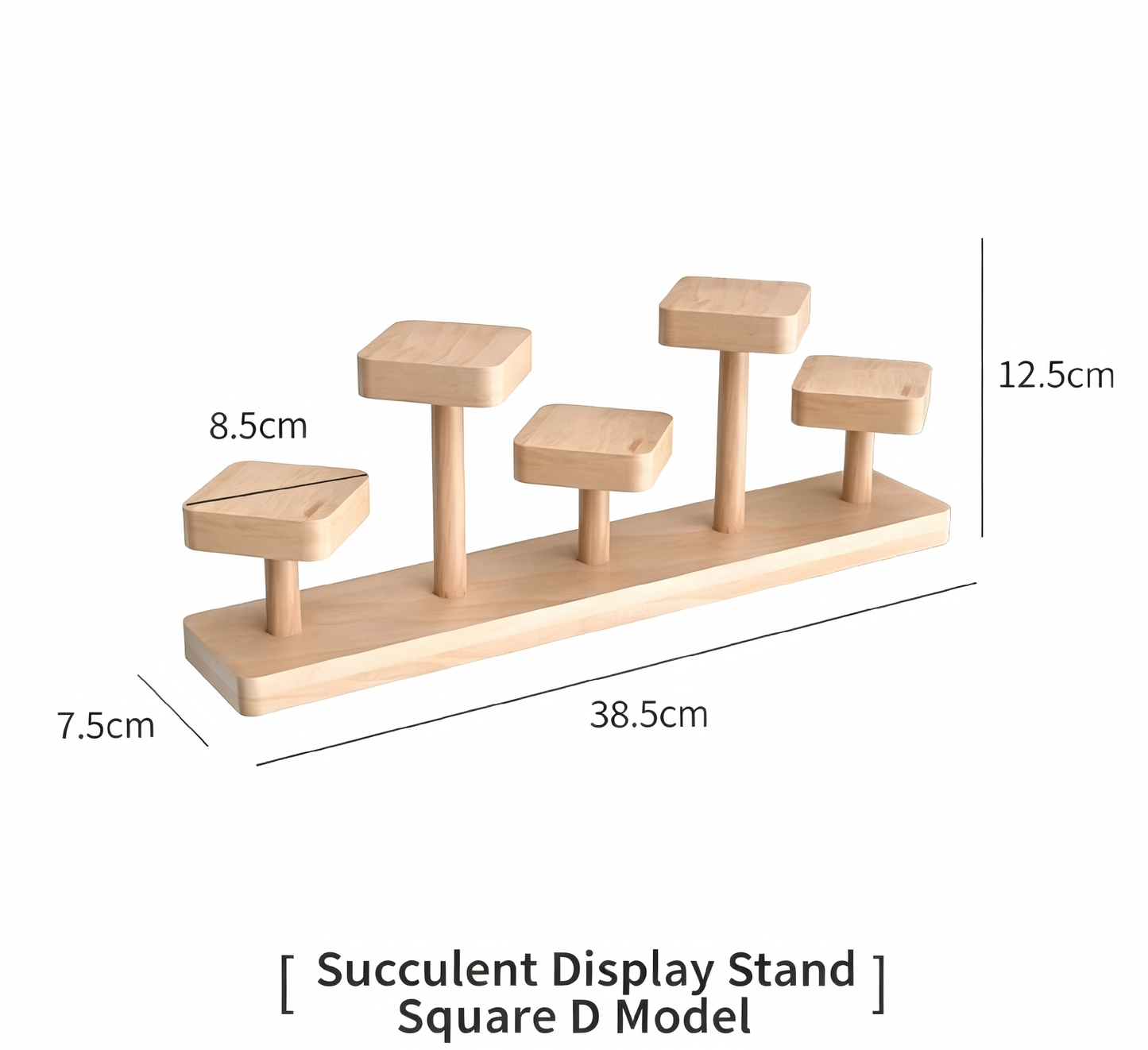 Over 70 styles of personalized display stands—modern solid wood (simple snap-fit DIY assembly) - Scoparius case