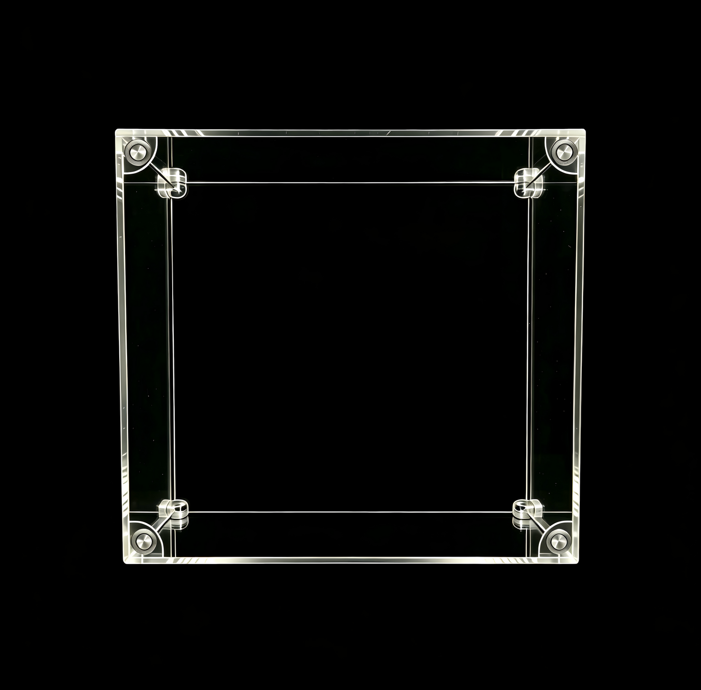 Scoparius® Modular Clear Acrylic Display Case - Dustproof Cube for Collectibles Magnetic door closure (Multiple Sizes) - Scoparius case