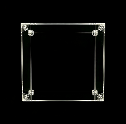 Scoparius® Modular Clear Acrylic Display Case - Dustproof Cube for Collectibles Magnetic door closure (Multiple Sizes) - Scoparius case