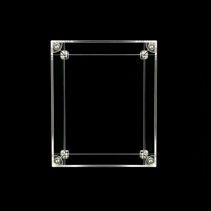 Scoparius® Modular Clear Acrylic Display Case - Dustproof Cube for Collectibles Magnetic door closure (Multiple Sizes) - Scoparius case