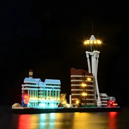 LEGO 21047 Las Vegas Mirror Acrylic Display Case - Vitrine d'exposition anti-poussière