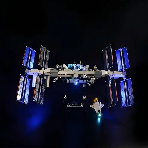 LEGO 21321 International Space Station Spejl Akryl Display Case - Støvtæt Udstillingsvitrine