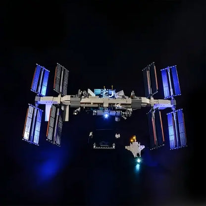 LEGO 21321 International Space Station Spejl Akryl Display Case - Støvtæt Udstillingsvitrine