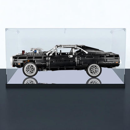 LEGO 42111 Dom's Dodge Charger Mirror Display Case No Background