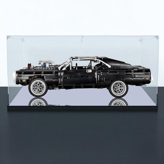 LEGO 42111 Dom's Dodge Charger Mirror Display Case No Background