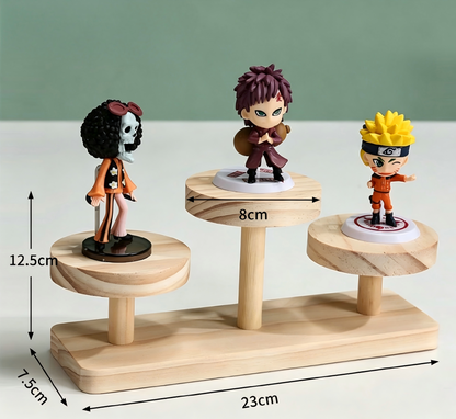 Over 70 styles of personalized display stands—modern solid wood (simple snap-fit DIY assembly) - Scoparius case