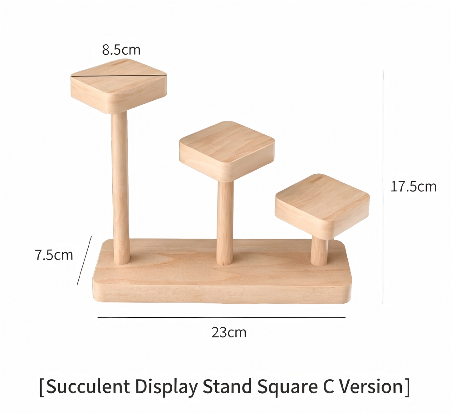 Over 70 styles of personalized display stands—modern solid wood (simple snap-fit DIY assembly) - Scoparius case