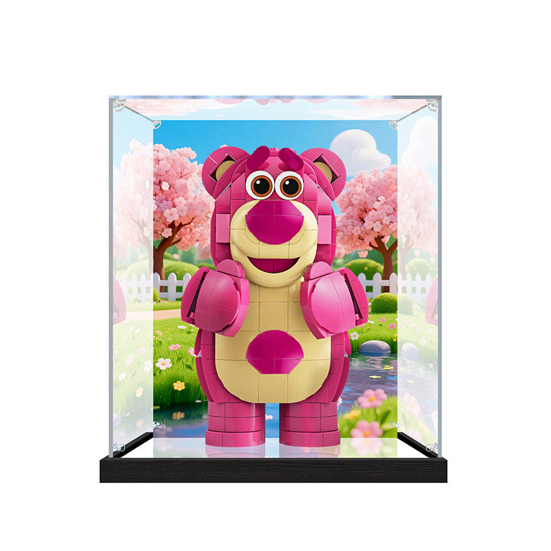 LEGO 43306 Lotso Mirror Display Case with UV-Printed Themed Background