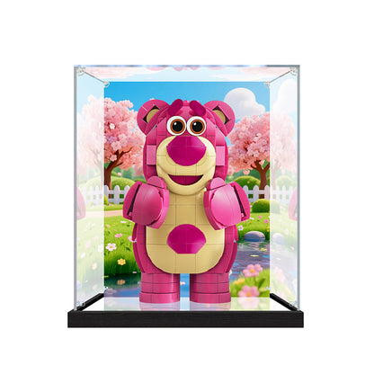LEGO 43306 Lotso Mirror Display Case with UV-Printed Themed Background