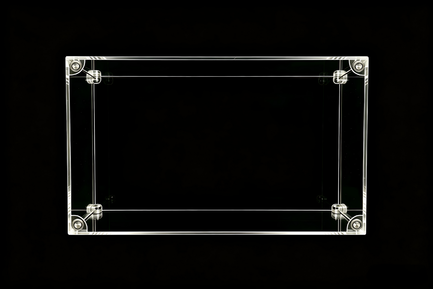 Scoparius® Modular Clear Acrylic Display Case - Dustproof Cube for Collectibles Magnetic door closure (Multiple Sizes) - Scoparius case