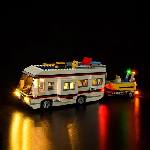 LEGO 31052 Vacation Getaways Mirror Acrylic Display Case - Dustproof Showcase