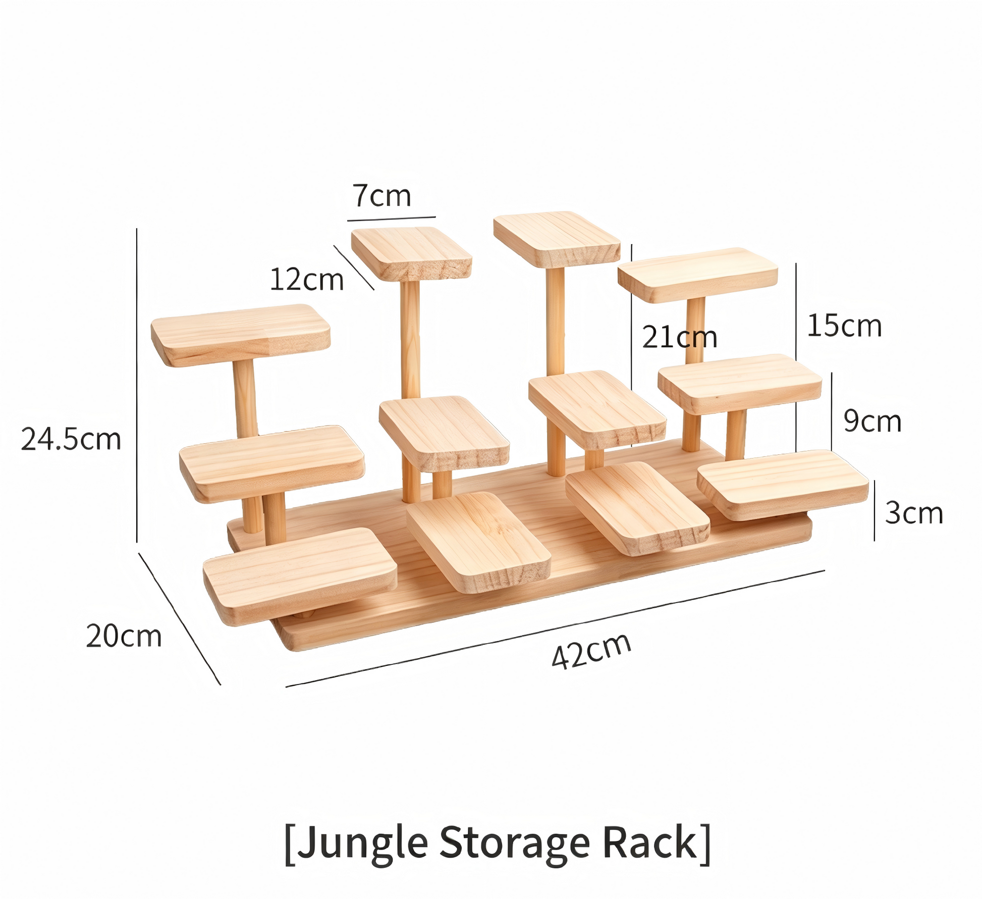 Over 70 styles of personalized display stands—modern solid wood (simple snap-fit DIY assembly) - Scoparius case