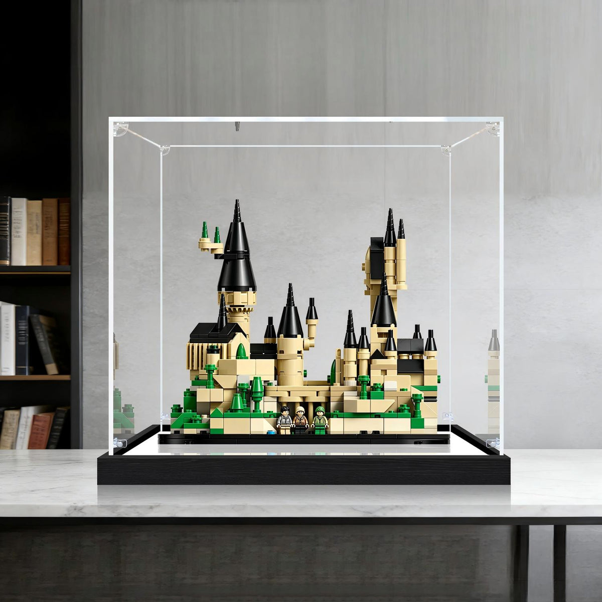 LEGO 40975 Mini Hogwarts Castle Mirror Display Case No Background
