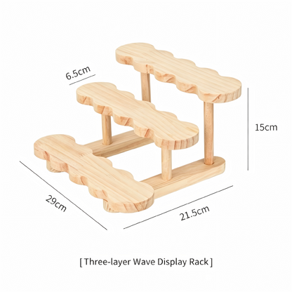 Over 70 styles of personalized display stands—modern solid wood (simple snap-fit DIY assembly) - Scoparius case