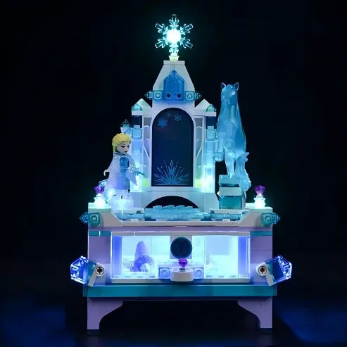 LEGO 41168 Criação de Caixa de Joias da Elsa Espelho de Exibição em Acrílico - Vitrine à Prova de Poeira