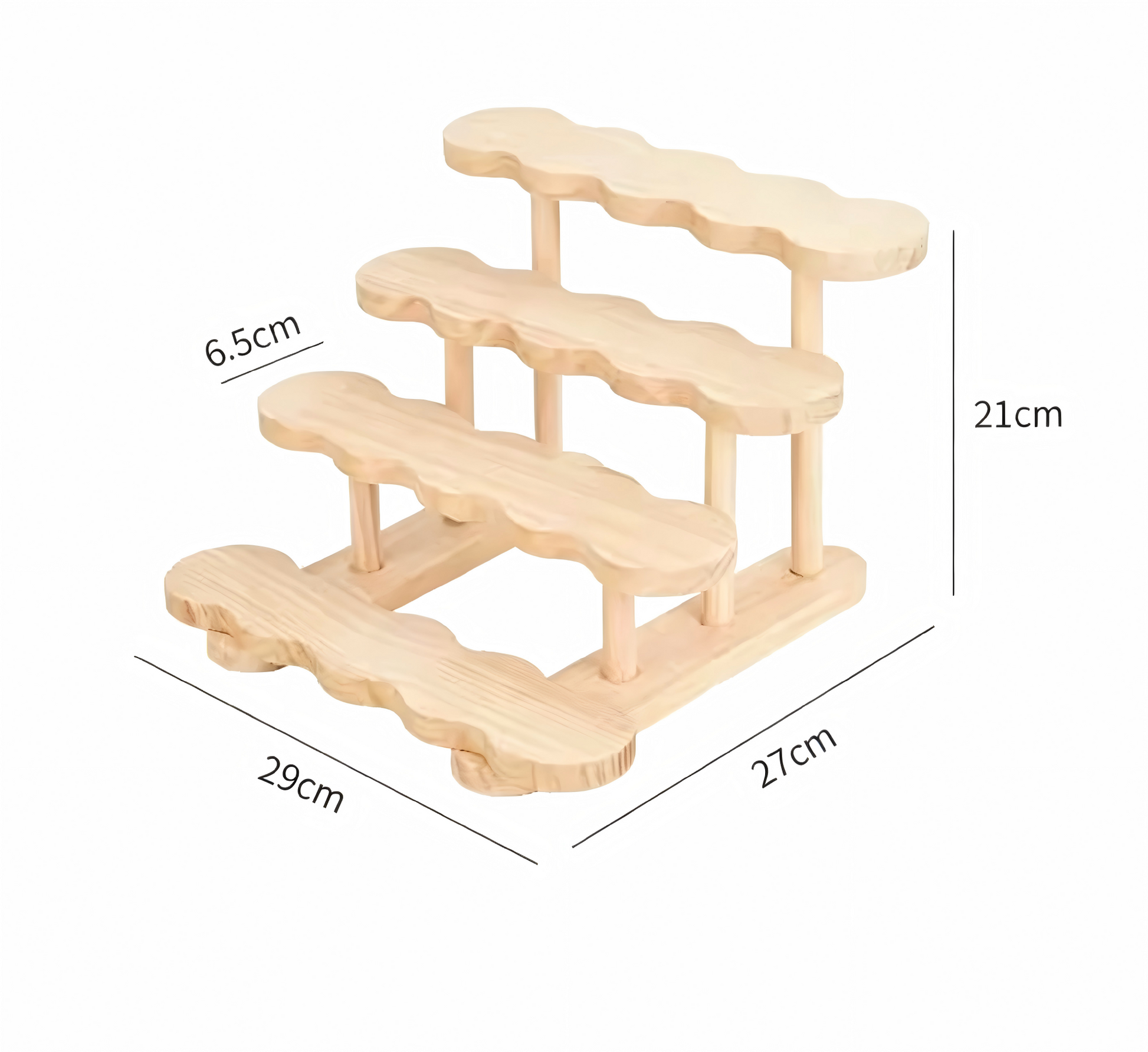 Over 70 styles of personalized display stands—modern solid wood (simple snap-fit DIY assembly) - Scoparius case