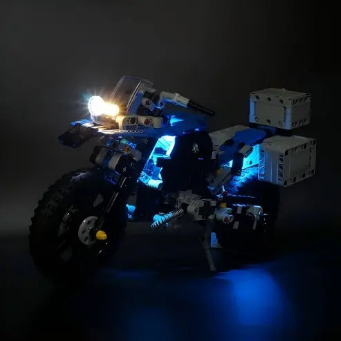 LEGO 42063 BMW R 1200 GS Adventure Spiegel Acryl Vitrine - Staubdichte Displayvitrine