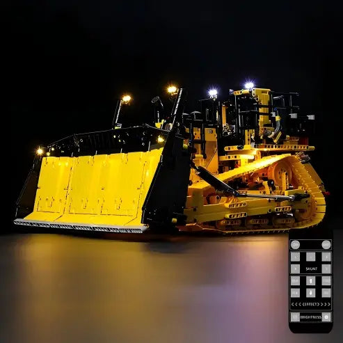 LEGO 42131 Cat D11 Bulldozer Vetrina espositiva in acrilico a specchio - Custodia antipolvere