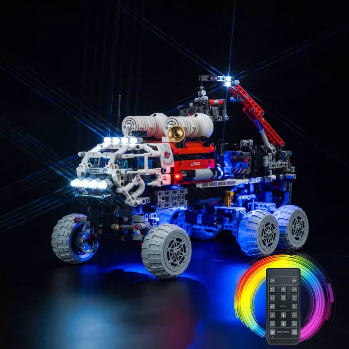 LEGO 42180 Mars Crew Rover Specchio Custodia Espositiva in Acrilico - Vetrina Antipolvere