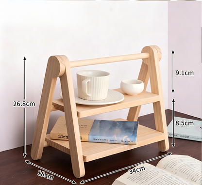 Over 70 styles of personalized display stands—modern solid wood (simple snap-fit DIY assembly) - Scoparius case