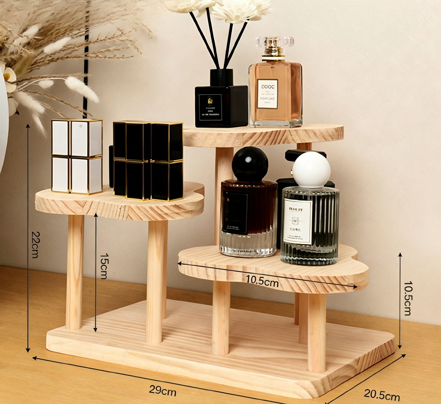 Over 70 styles of personalized display stands—modern solid wood (simple snap-fit DIY assembly) - Scoparius case
