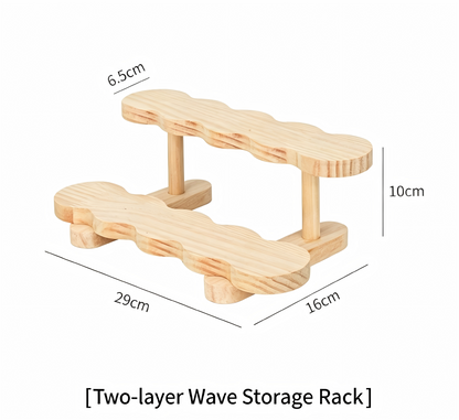 Over 70 styles of personalized display stands—modern solid wood (simple snap-fit DIY assembly) - Scoparius case
