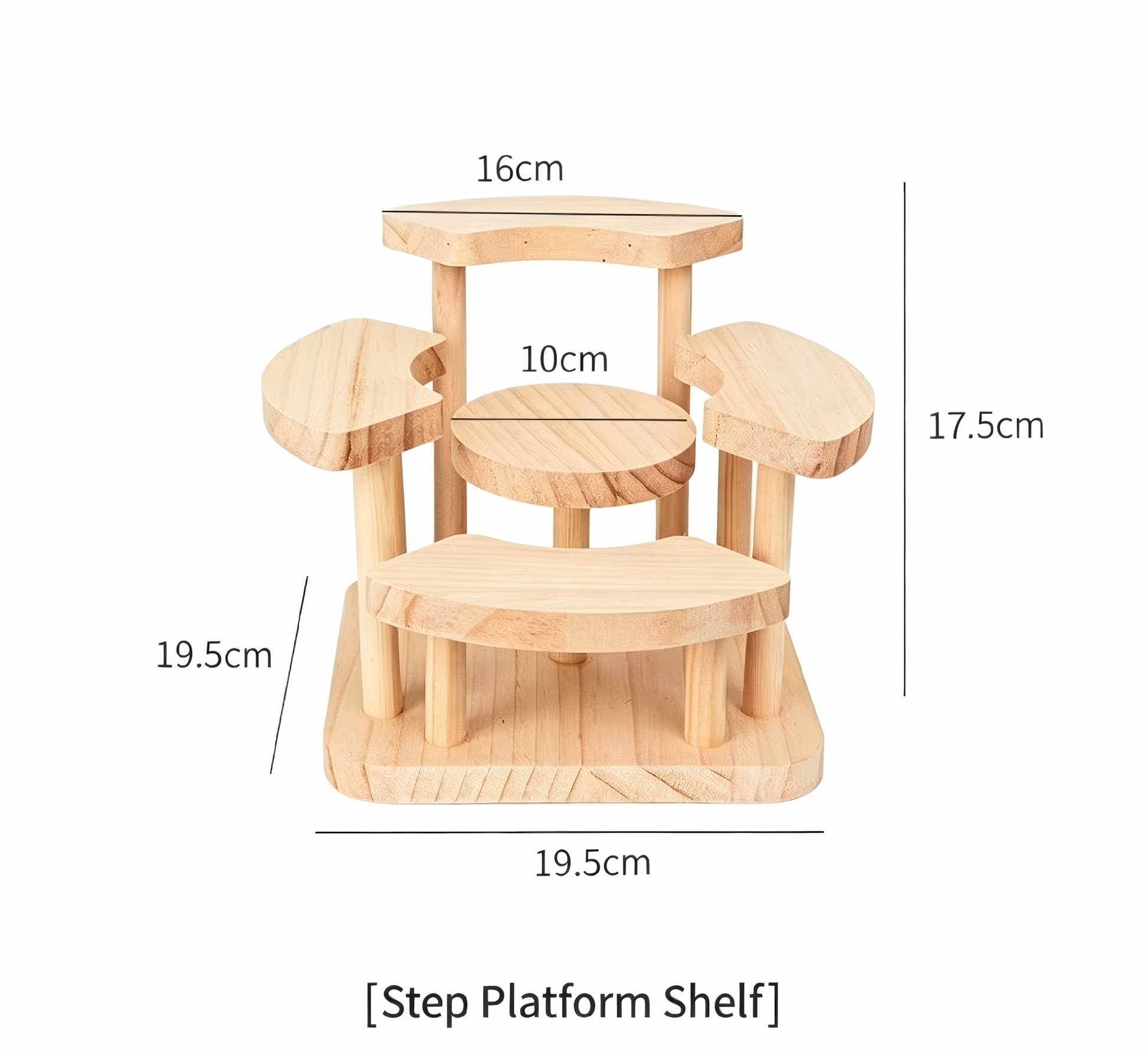 Over 70 styles of personalized display stands—modern solid wood (simple snap-fit DIY assembly) - Scoparius case
