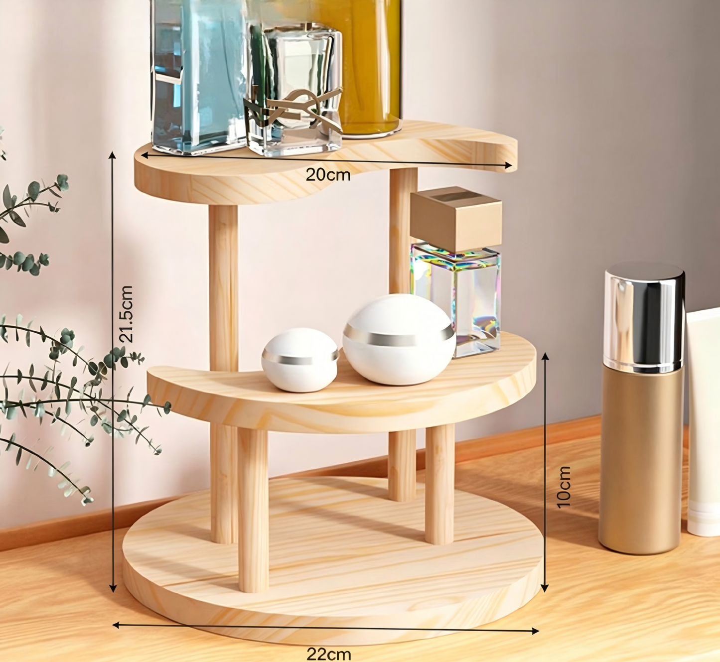 Over 70 styles of personalized display stands—modern solid wood (simple snap-fit DIY assembly) - Scoparius case